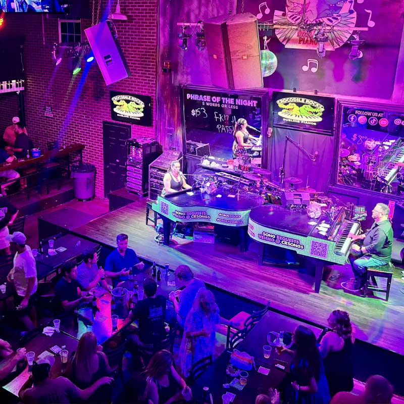Crocodile Rocks Dueling Pianos in Myrtle Beach Crocodile Rocks Dueling Pianos in Myrtle Beach