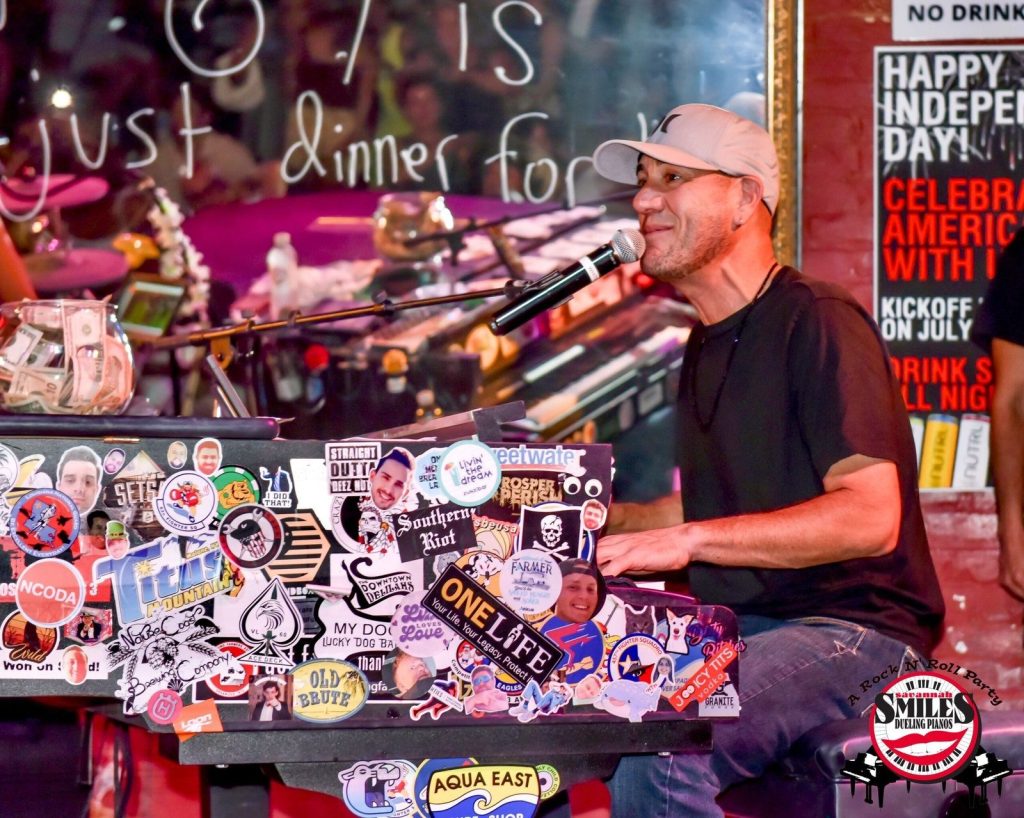 Piano player taking requests