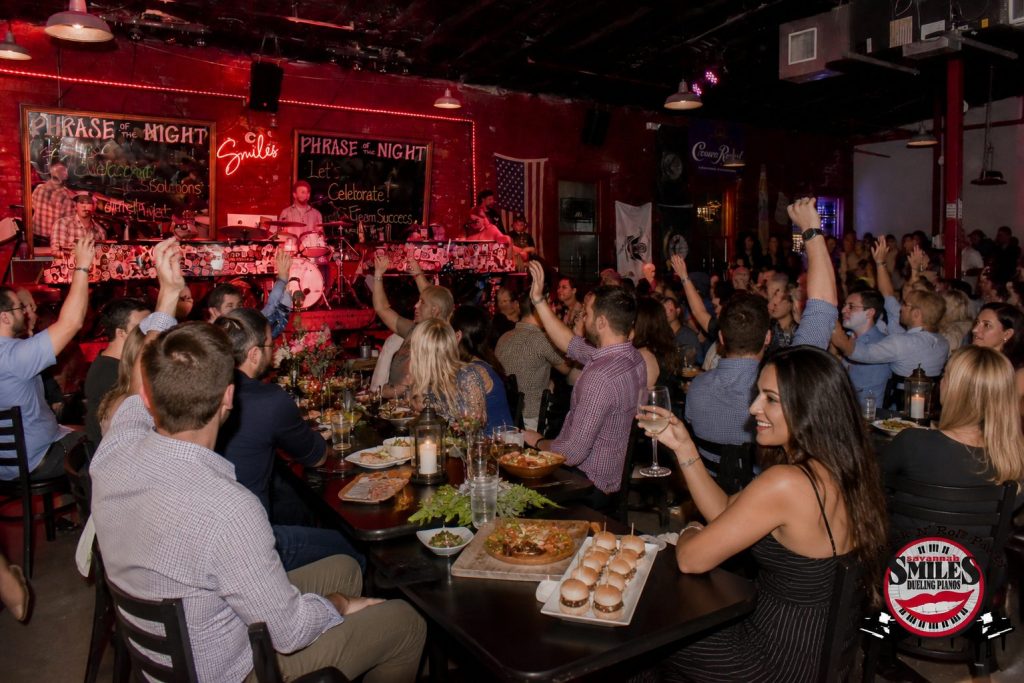 Private event crowd at Savannah Smiles Private event crowd at Savannah Smiles